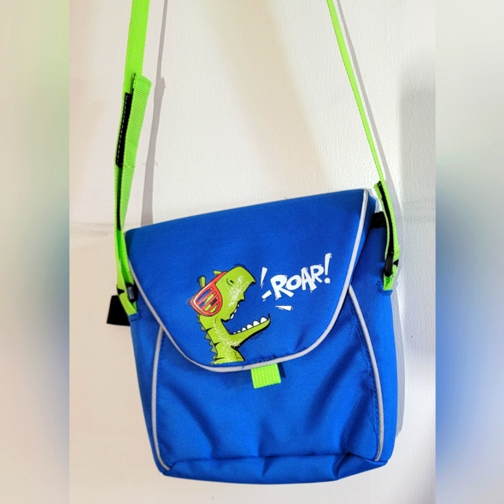 Bicycle Bag / Crossbody W/ Dinosaur For Kids NWOT
